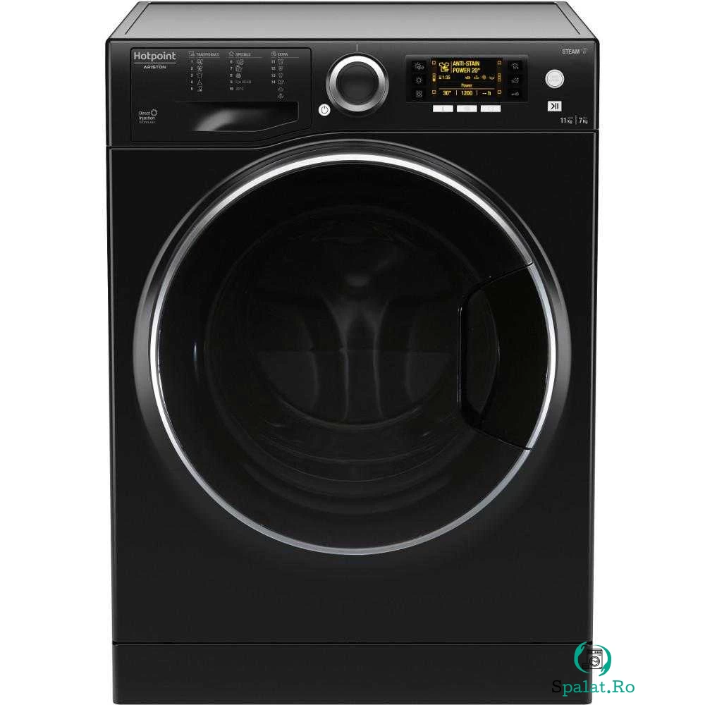 Masina de spalat rufe cu uscator Hotpoint RDD 1175238 KD VJ EU, 1600 RPM, 11 kg spalare, 7 kg uscare, Clasa D