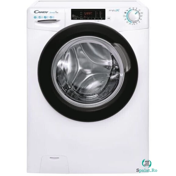 CANDY Masina splalat Candy, Ultra Hygiene, frontala, 9kg, 1200 rpm, wi-fi, D, Alb