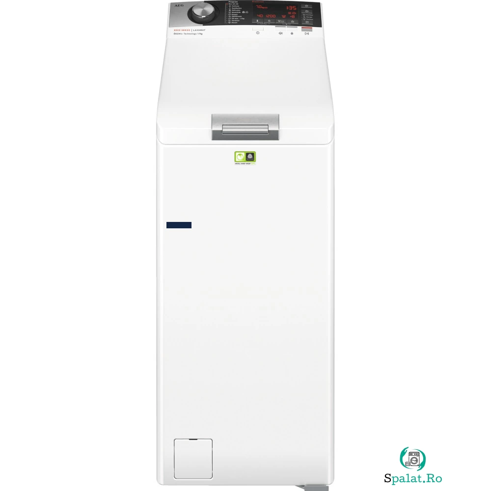 Masina de spalat rufe AEG LTN8C373E, Verticala, 7 kg, 1250 RPM, OkoMIX, ProSteam, Clasa C, Alb