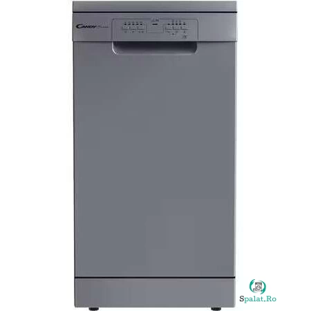 CANDY Masina de spalat vase independenta CANDY CDPH 2L1049S, 10 seturi, 5 programe, 45 cm, Clasa E, Argintiu la 1,418.99 lei ron