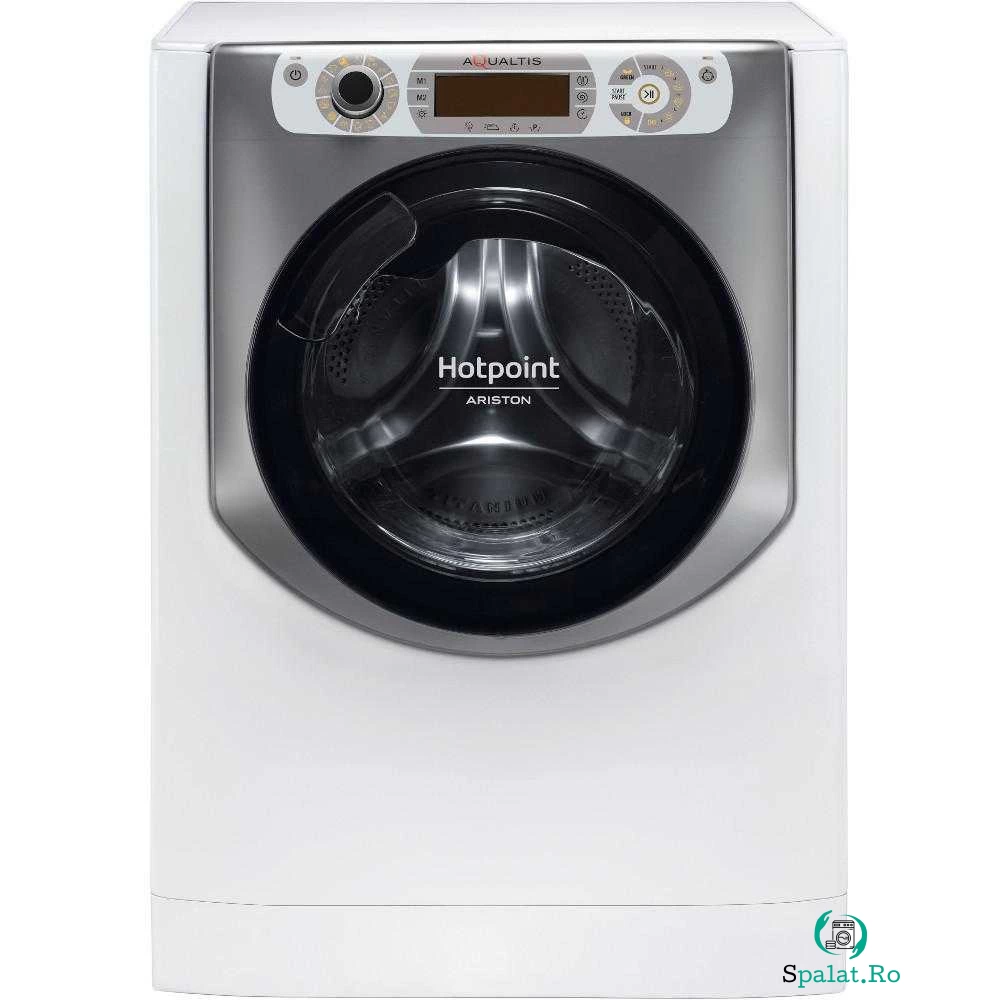 Masina de spalat rufe cu uscator Hotpoint AQD1072D 697 EU/B N, 1600 RPM, 10 kg spalare, 7 kg uscare, Clasa D
