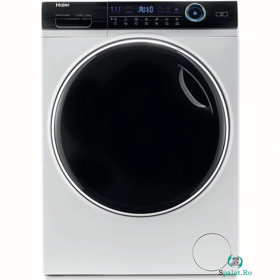 HAIER Masina de spalat rufe cu uscator Haier HWD120-B14979-S, 12 kg spalare, 8 kg uscare, 1400 rpm, Clasa A, Motor Direct Motion, iRefresh, ABT, Dual Spray, Pillow Drum, Smart Detecting, Alb