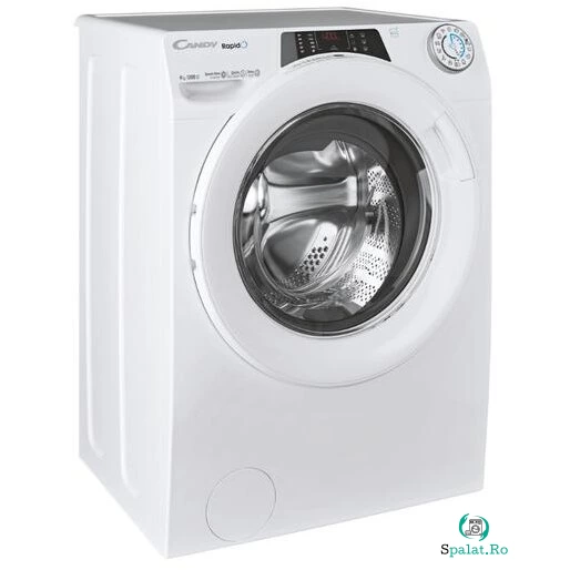 CANDY Masini de spalat rufe cu incarcare frontala Candy RapidÓ RO 1294DWMT/1-S, 9 kg, 1200 RPM, Clasa A, 16 Programe, Alb