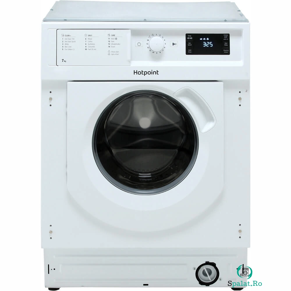 Masina de spalat rufe incorporabila Hotpoint BIWMHG71484, 1400 rpm, 7 kg, Clasa A+++