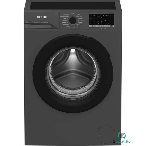 Arctic Masina de spalat rufe frontala ARCTIC APLM2WFSU27211S, ExtraSteam, 7 kg, 1200rpm, Clasa A, antracit