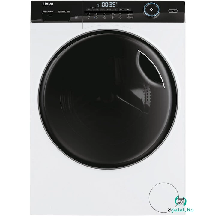 HAIER Masina de spalat Haier HW80-B14959EU1-S, 8 kg, 1400 rpm, Motor Direct Motion, Clasa A, Refresh, WiFi, Steam, Alb