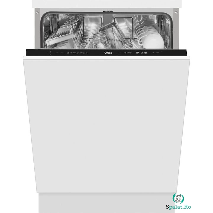 AMICA Masina de spalat vase incorporabila Amica DIM62E7qH, 14 seturi, 7 programe, 60 cm