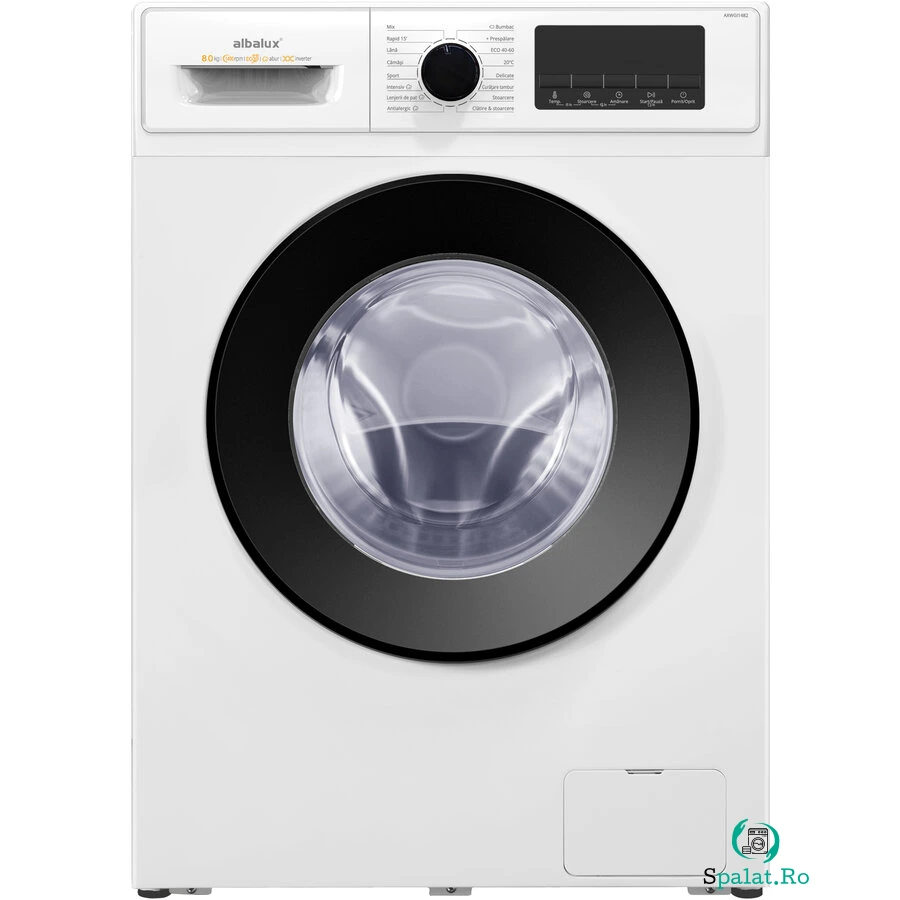 Masina de Spalat Rufe AXWGI1482 8Kg Display LED 16 Programe 1400Rpm Clasa A Alb