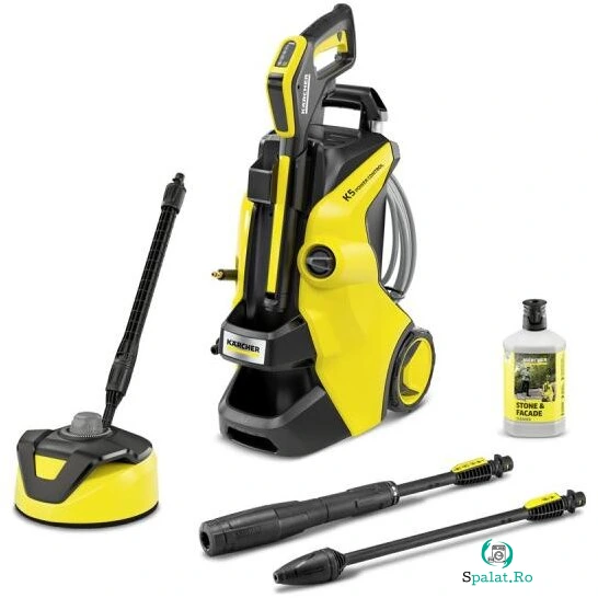 Aparat de Spalat cu Presiune High-Pressure Cleaner K5 Power Control Flex Home Negru-Galben