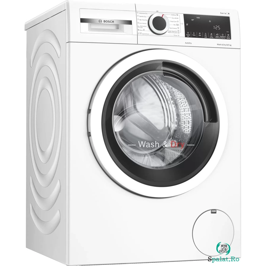 Masina de Spalat Rufe cu Uscator WNA13400BY Capacitate Spalare 8kg Capacitate Uscare 5kg Clasa C EcoSilence Drive 1400RPM Alb la 4,190.99 lei ron