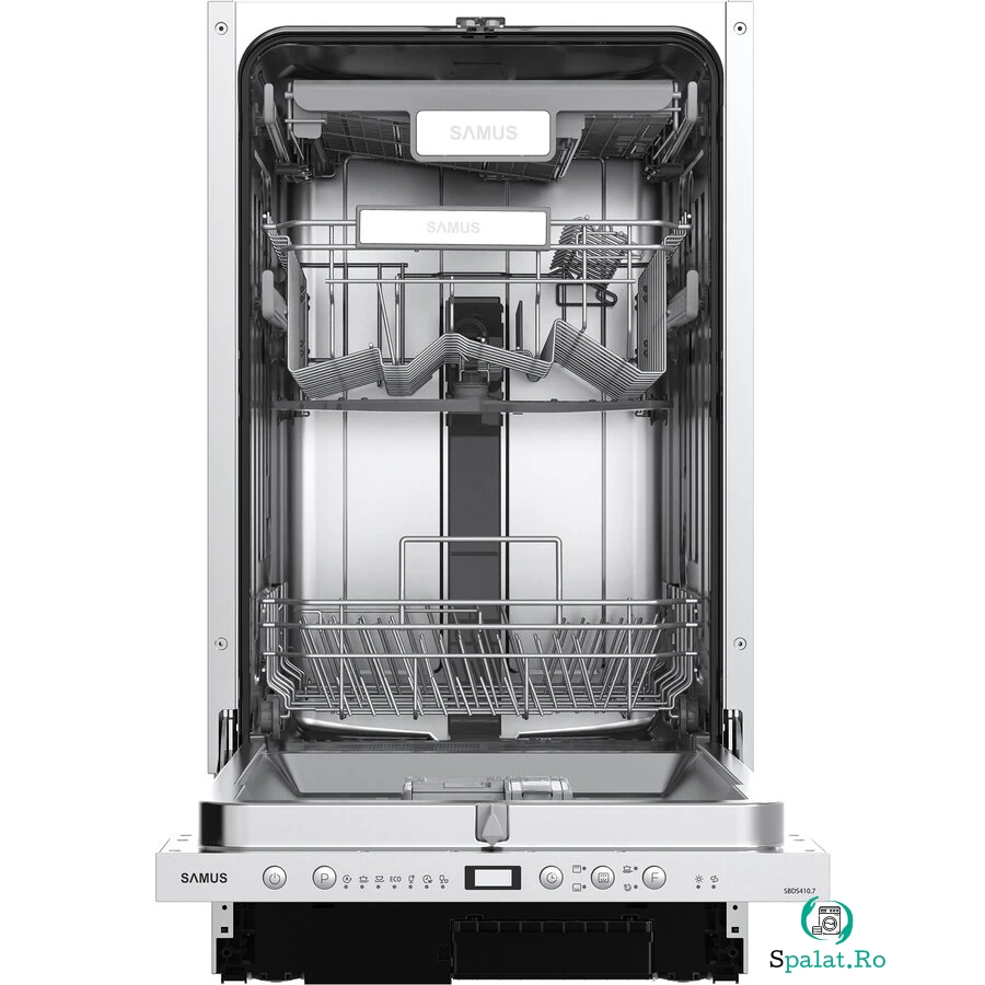 Masina De Spalat Vase SBDS410.7 Incorporabila Clasa E 47dB 10 Seturi Argintiu la 1,240.00 lei ron