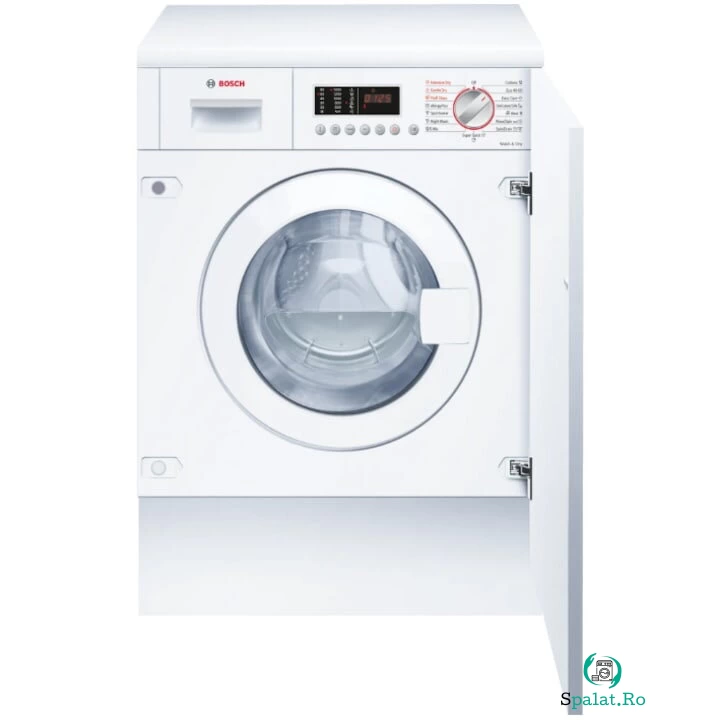BOSCH Masina de spalat rufe cu uscator incorporabila Bosch WKD28543EU, 7 kg spalare, 4 kg uscare, 1400 RPM, EcoSilence Drive, Clasa E, 60 cm, Alb la 8,003.99 lei ron