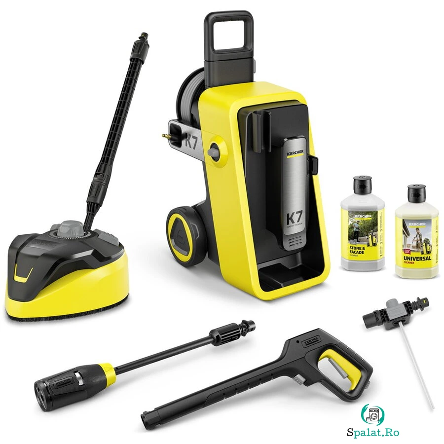 Aparat de Spalat cu Presiune K 7 Comfort Premium Home (1.317-503.0) 600L/H Putere 3000W Galben/Negru la 2,999.99 lei ron