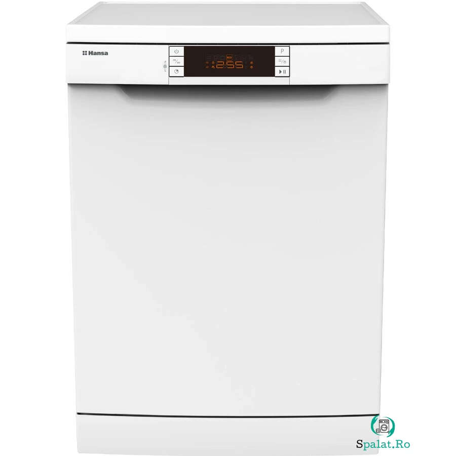 hansa Masina de spalat vase independenta Hansa ZWM 627 WEB, 14 seturi, 7 programe, Clasa E, ZoneWash, Start intarziat, Display LED, 60 cm, Alb la 2,057.99 lei ron