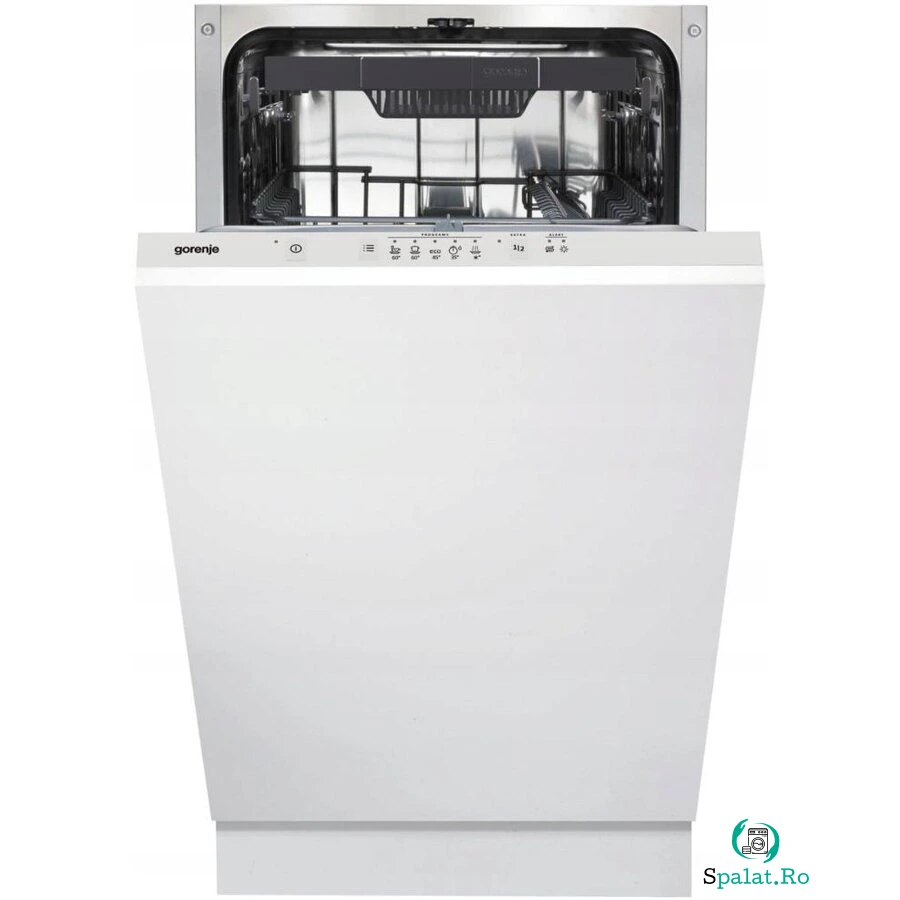 Gorenje Masina de spalat vase incorporabila Gorenje GV520E10S, 11 seturi, 5 programe, clase E, Otel inoxidabil